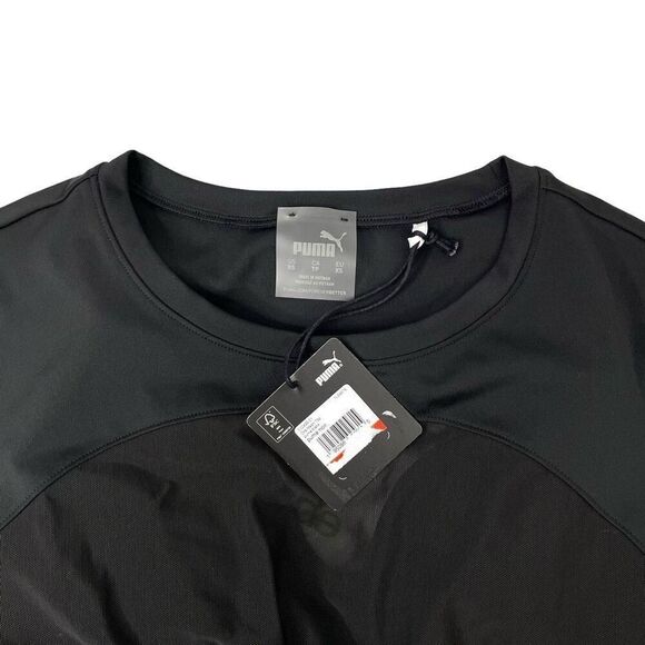 NEW Puma High Court Ora Mesh bra Top Size XS black - Picture 4 of 11